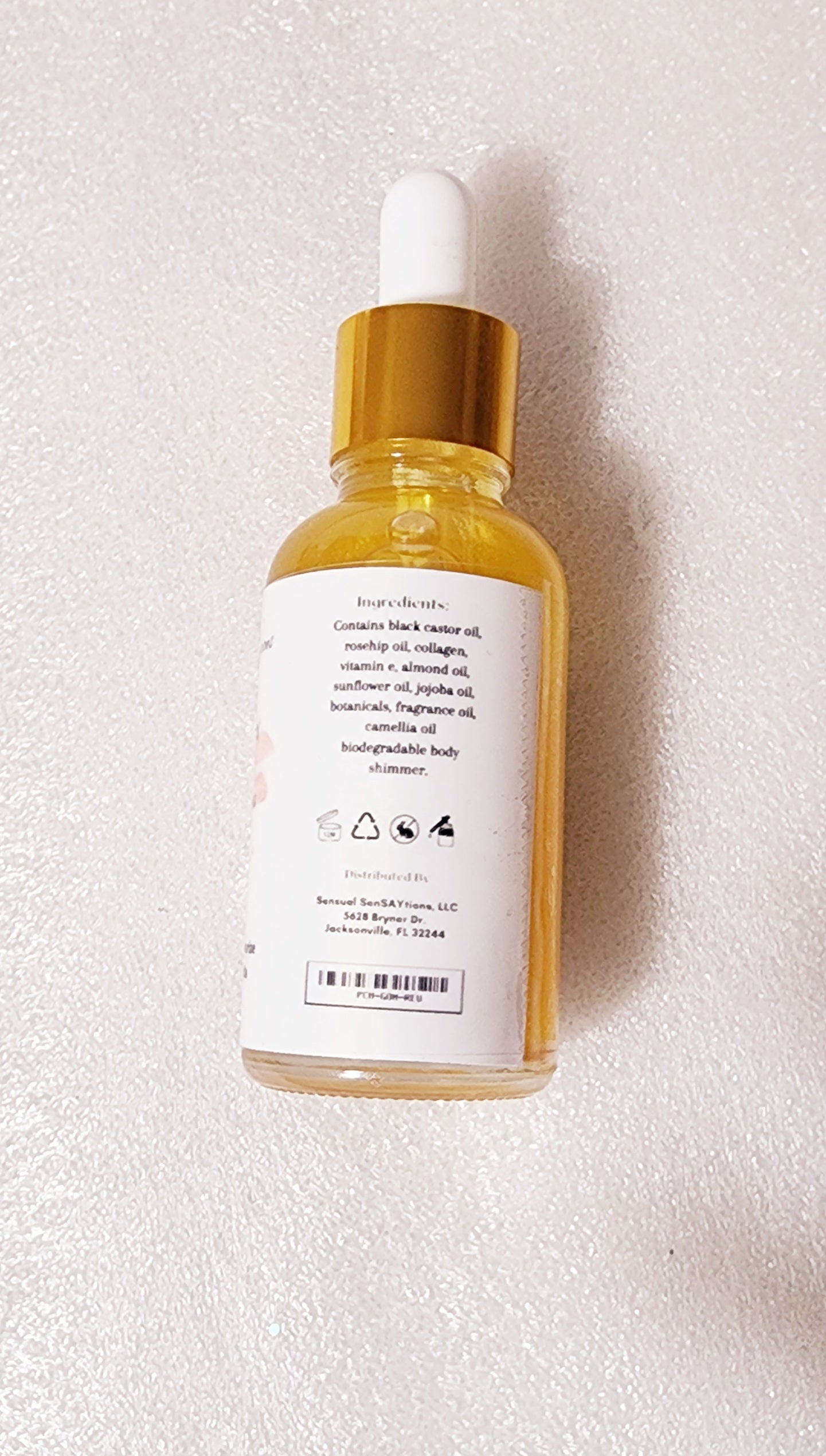 Shimmering Rejuvenating Body Serum Oil 3.3oz Bottle