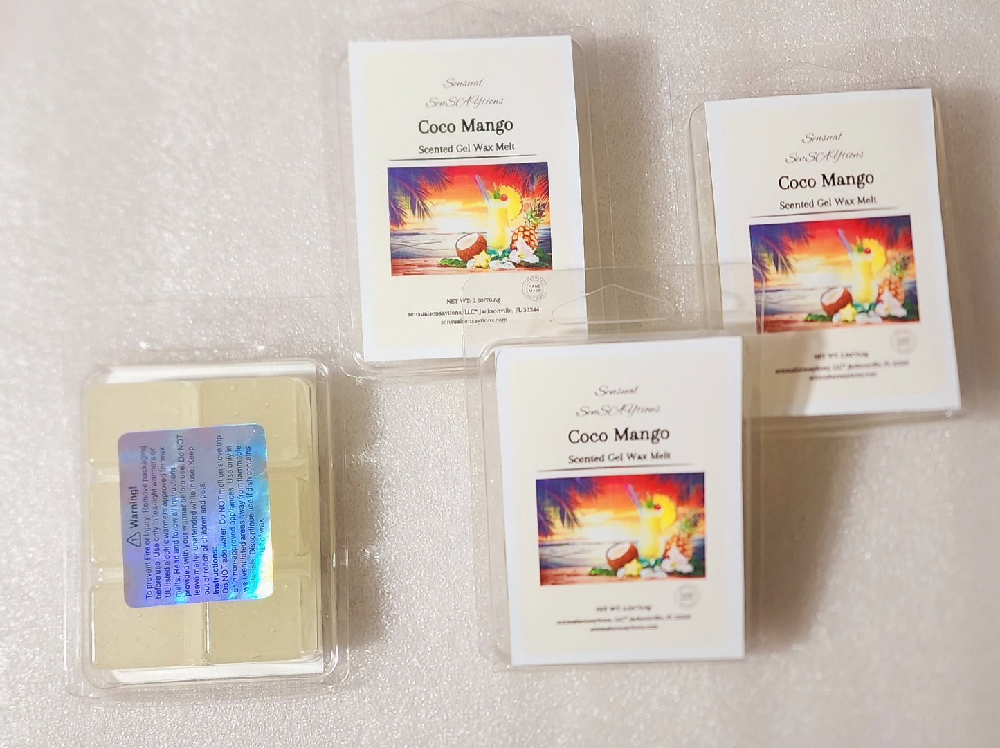 Scented Easy To Use & Clean Gel Wax Melts 2.5oz