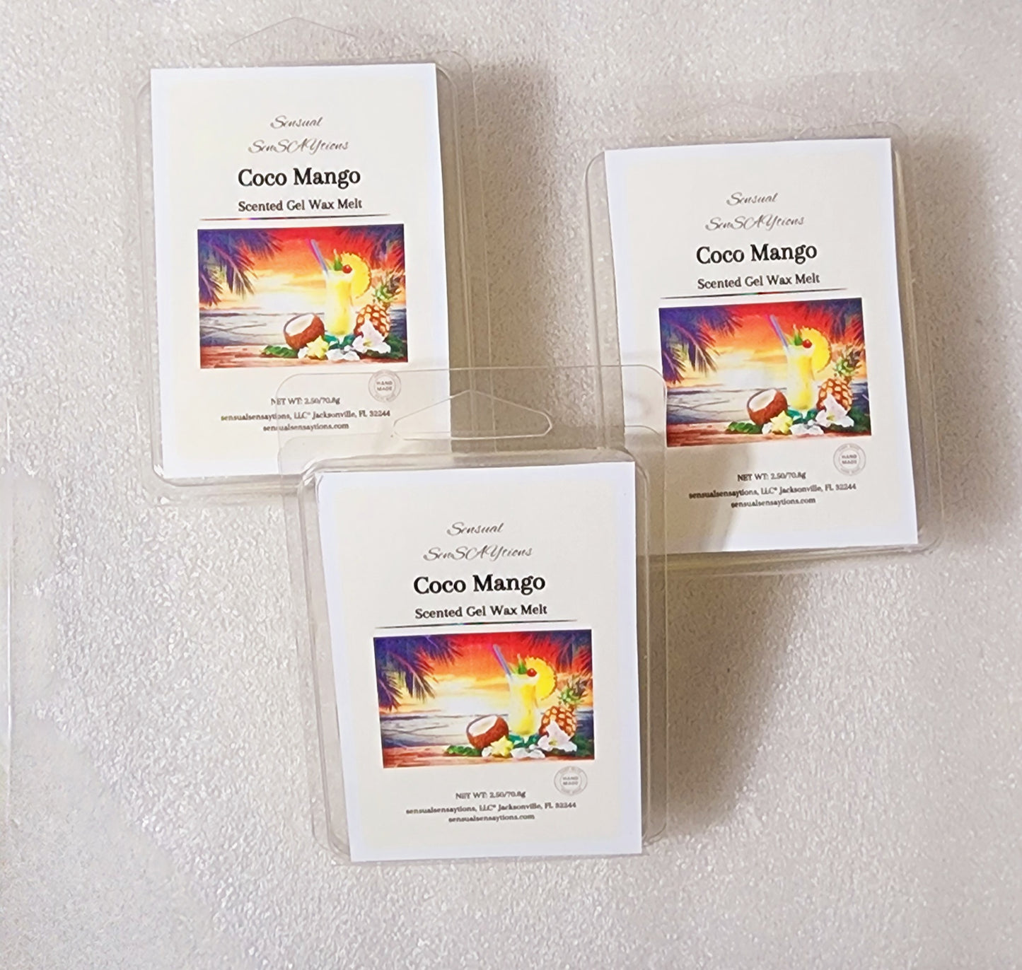 Scented Easy To Use & Clean Gel Wax Melts 2.5oz