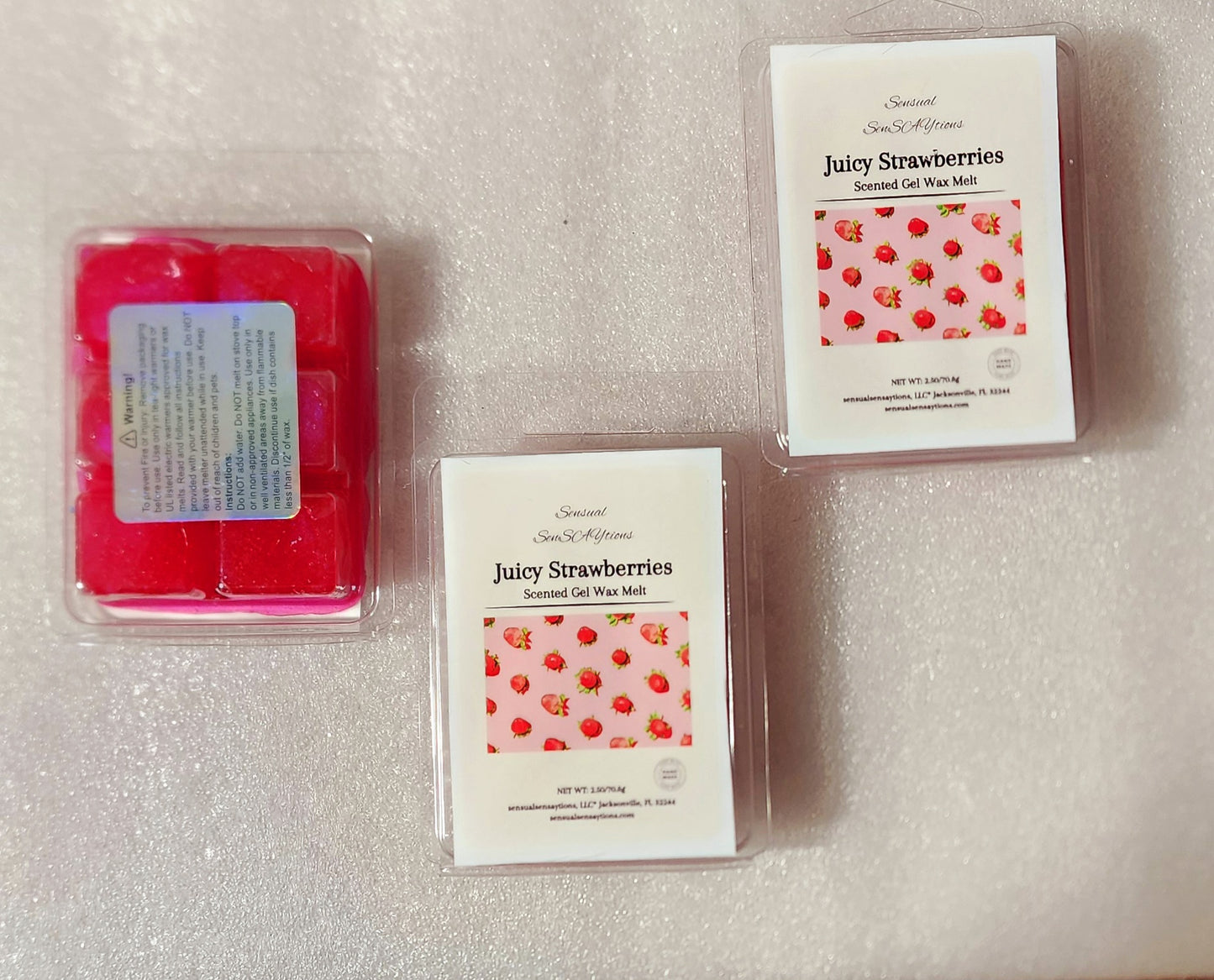 Scented Easy To Use & Clean Gel Wax Melts 2.5oz