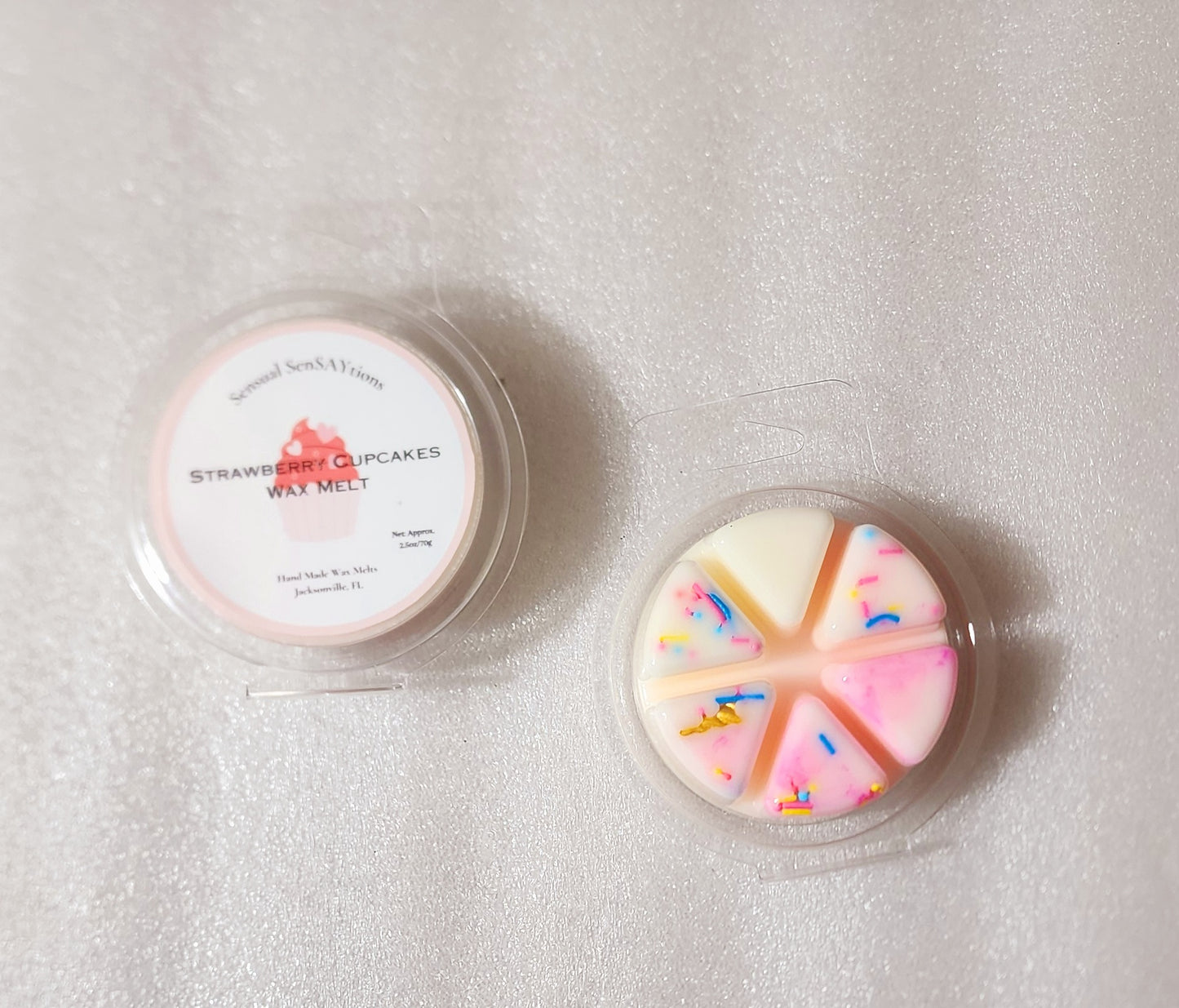 Wax Melts: Scented Round Clam Shell Aroma Room Decor Fresheners Candle Fragrance Luxury Melts