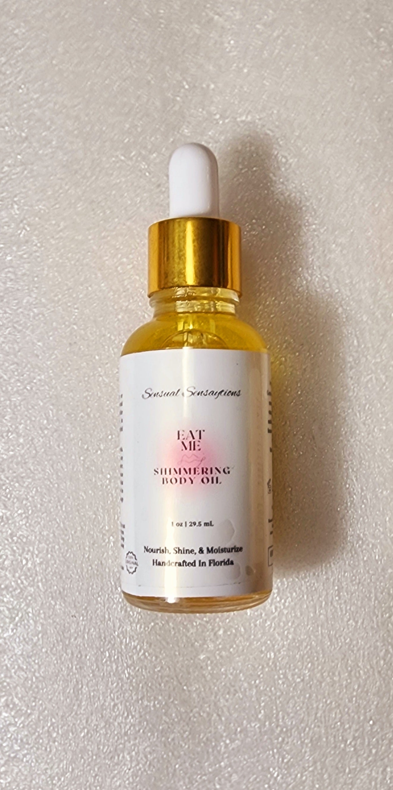 Shimmering Rejuvenating Body Serum Oil 1oz Bottle